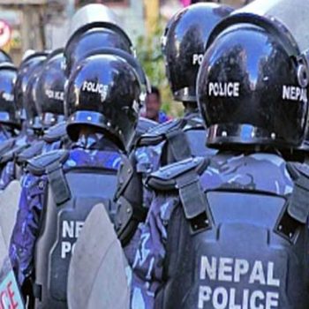 निर्वाचन सुरक्षाका लागि कुकुरसहितको संयुक्त गस्ती