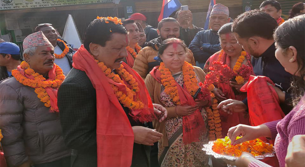 काठमाडौँ १० मा कांग्रेसका राजेन्द्र केसी विजयी