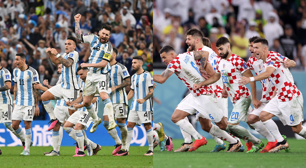 फिफा विश्वकप : सेमिफाइनलमा अर्जेन्टिना र क्रोएसिया भिड्दै