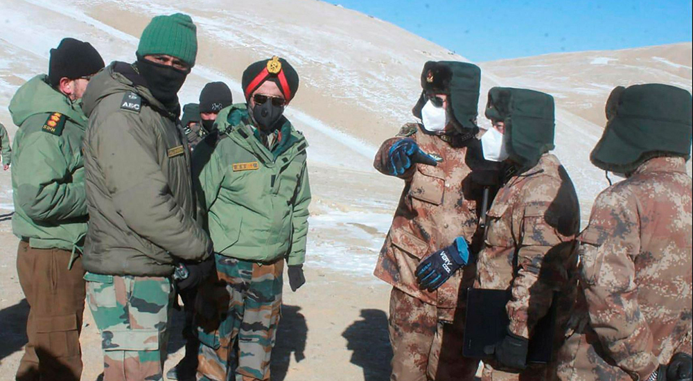 सीमानामा फेरि भिडे भारतीय र चिनियाँ सेना