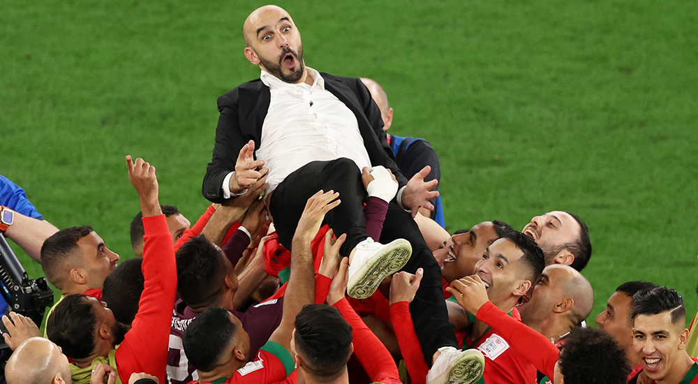 स्पेनलाई हराउँदै मोरक्को विश्वकप फुटबलको क्वार्टरफाइनलमा