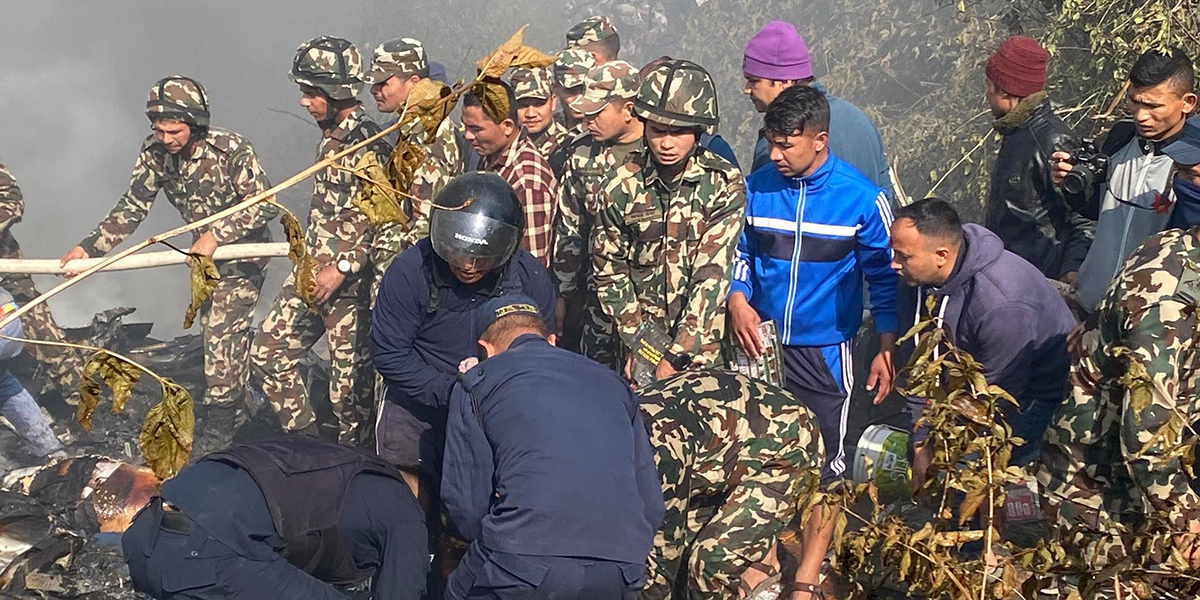 हवाई दुर्घटनाको क्षति मूल्यांकन गर्न विदेशी टोली नेपालमा