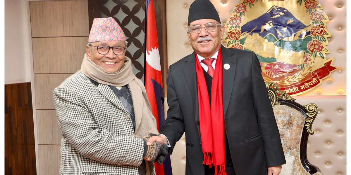 लुम्बिनी प्रदेश प्रमुख शेरचनले भेटे प्रधानमन्त्री