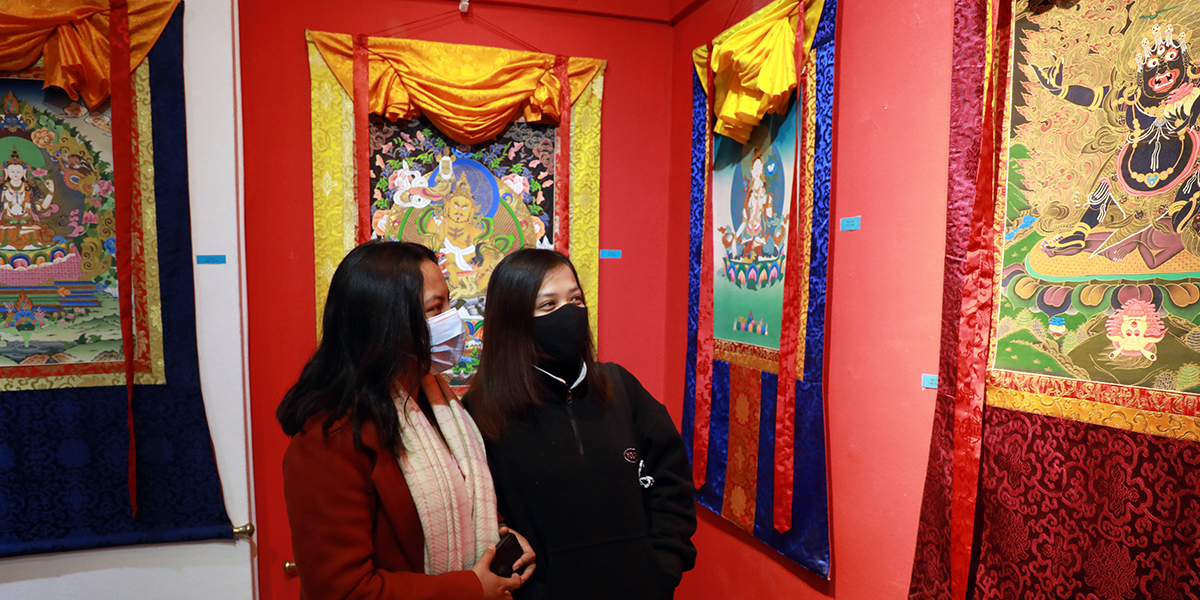 नेपाल र चीनसँग सम्बन्धित कला प्रदर्शनी