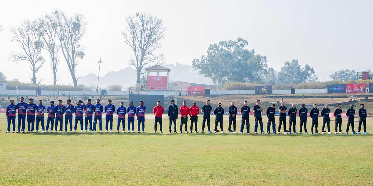 त्रिकोणात्मक टी-२० श्रृंखला फागुन १५ बाट, नेपालको पहिलो खेल नामिबियासँग
