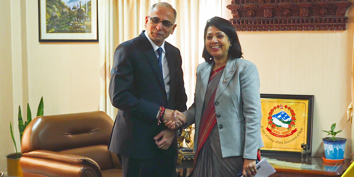 नेपाल-भारत परराष्ट्र सचिवस्तरीय वार्ता दुईपक्षीय र बीबीआईएनमा केन्द्रित