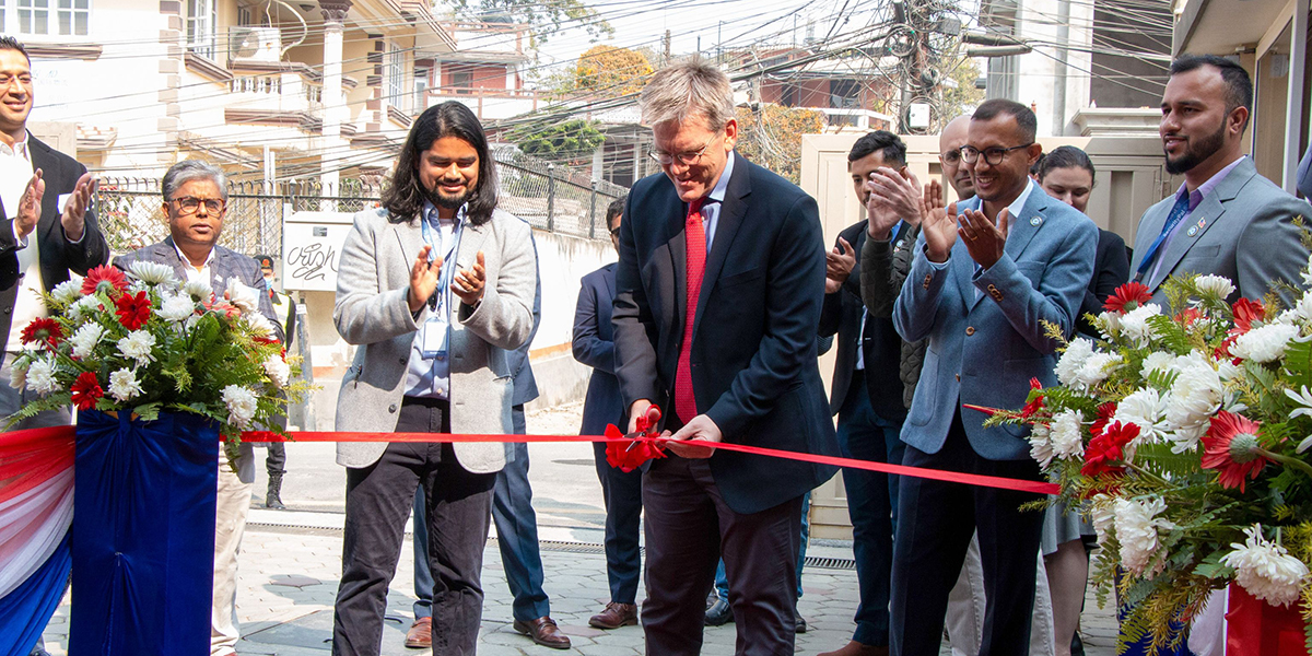 अमेरिकन कम्पनी सेक्युरिटी पालको नेपालमा सेवा सुरु, राजदूत थम्पसनले गरे उद्घाटन