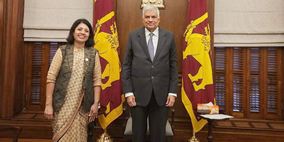 परराष्ट्रमन्त्री पौड्याल र श्रीलंकाका राष्ट्रपतिबीच भेट, आपसी हितबारे छलफल