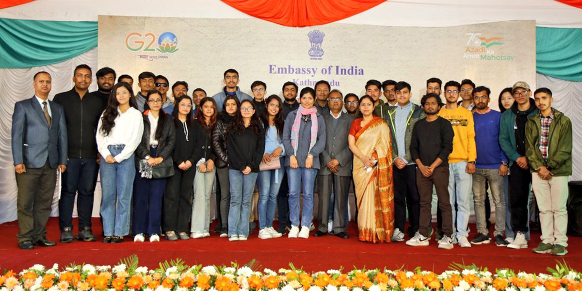 भारतीय दूतावासले मनायो २१औँ स्वर्णजयन्ती छात्रवृत्ति दिवस