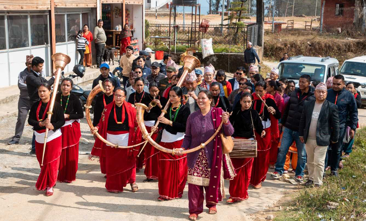 सम्पदा संरक्षणमा भीमेश्वरलाई ललितपुर महानगरको ३५ लाख सहयोग