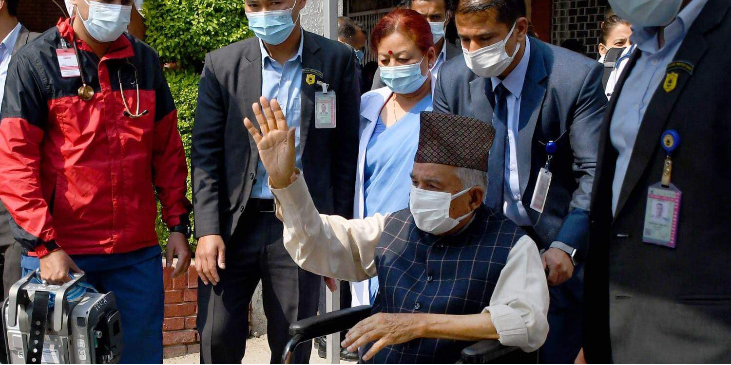 राष्ट्रपतिको स्वास्थ्य अवस्था स्थिर, भारतीय प्रधानमन्त्रीद्वारा स्वास्थ्यलाभको कामना