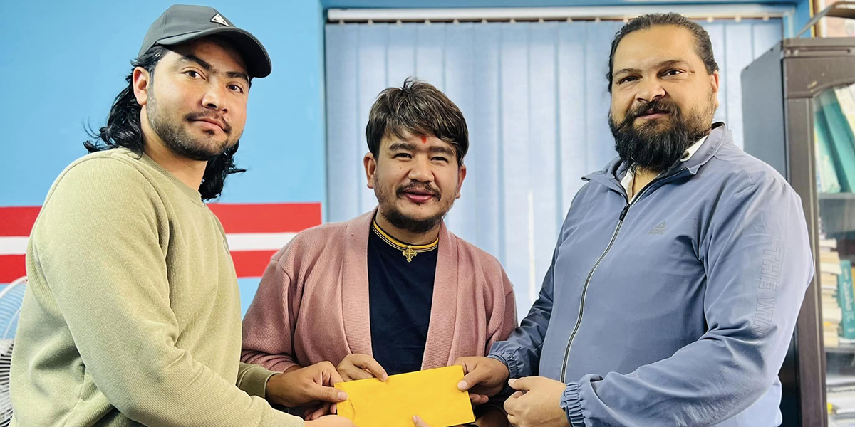 फिल्म ‘हात्तीछाप’मा लाहुरेको भूमिकामा तक्मे बुढा