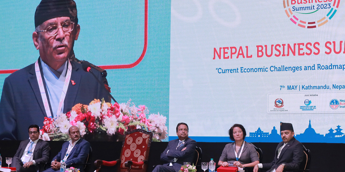‘नेपाल बिजनेस समिट २०८०’ घोषणापत्र जारी