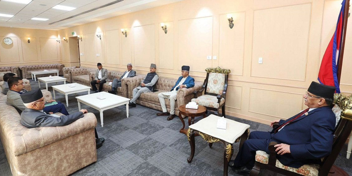 ओली अनुपस्थित भएर स्थगित सर्वदलीय बैठक आज बस्दै