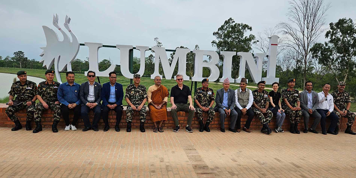 संयुक्त राष्ट्रसंघका उपमहासचिव लुम्बिनीमा