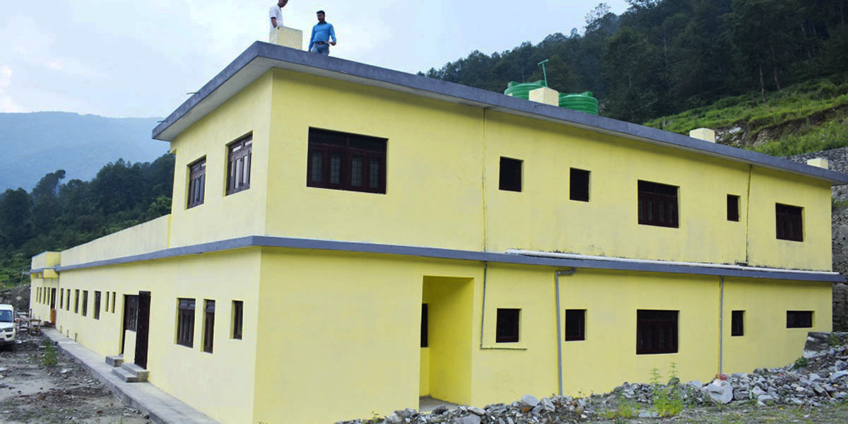 अन्‍नपूर्ण गाउँपालिकास्तरीय अस्पताल भवन निर्माण