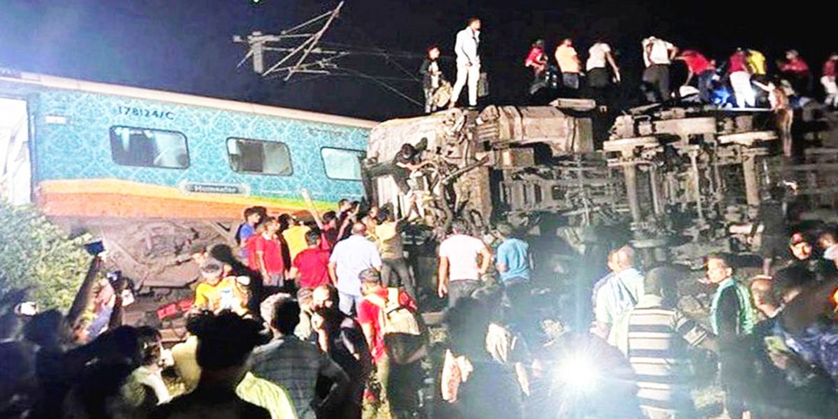 ओडिशा रेल दुर्घटनामा २ सय ३३ यात्रुको मृत्यु, ९ सय बढी घाइते
