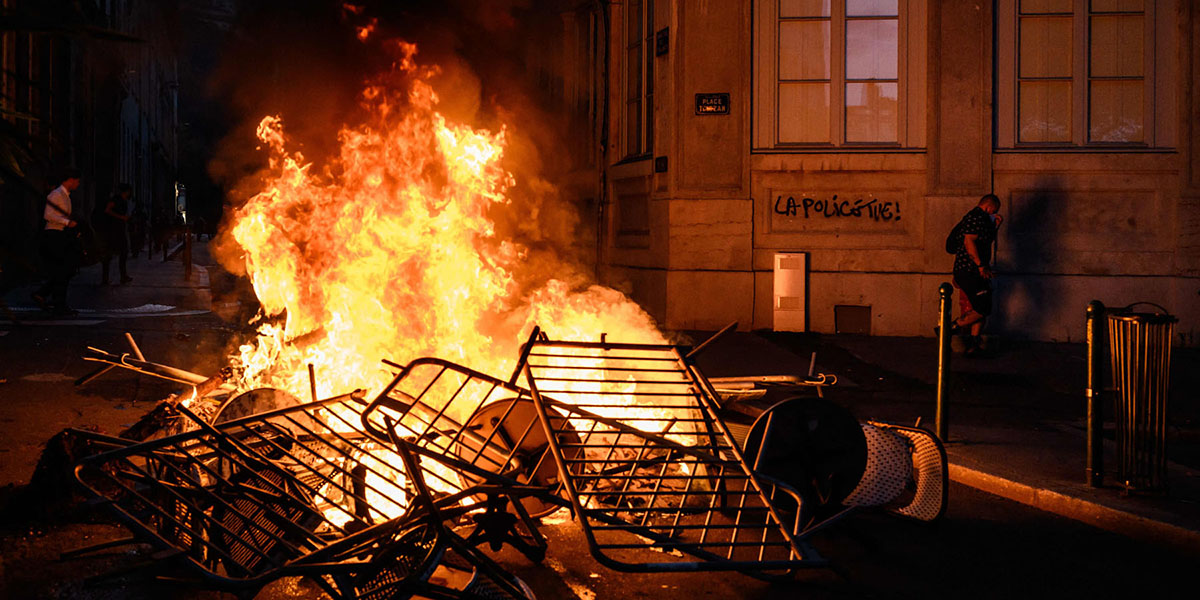 फ्रान्स दंगा : आइतबार पनि प्रदर्शन
