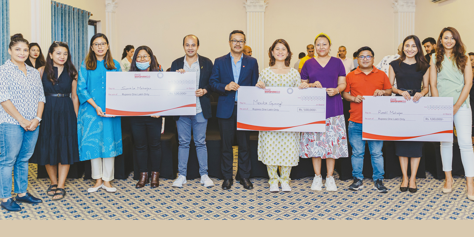 कोकाकोला नेपालका सक्षम मेन्टरसिप विजेता घोषणा