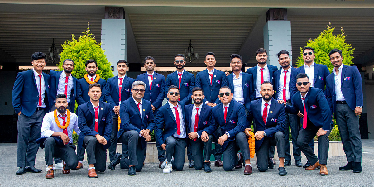 एसिया कप क्रिकेटका लागि नेपाली टिम आज राति पाकिस्तान जाँदै