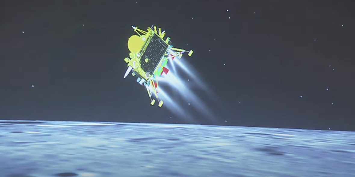 चन्द्रयान-३ को सफल अवतरण, भारत बन्यो चन्द्रमामा पुग्ने चौथो देश