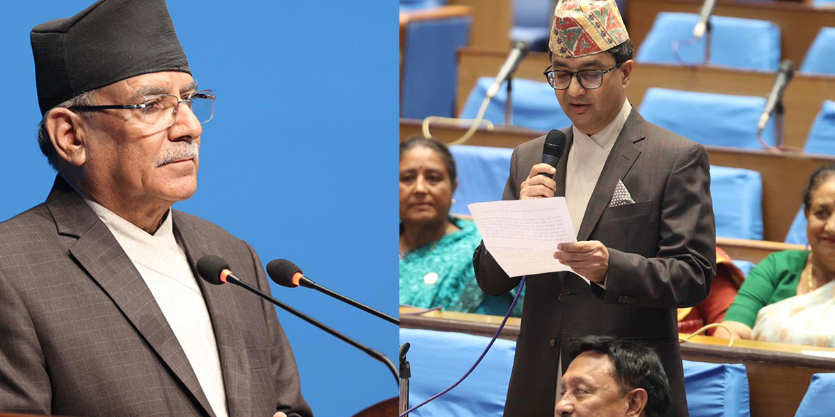 प्रधानमन्त्रीलाई उदयशमशेरको प्रश्न : चीन भ्रमणका एजेन्डा के छन्?