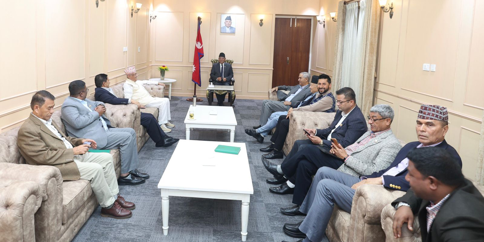 ओली अनुपस्थित रहेर स्थगित सर्वदलीय बैठक आज बस्दै