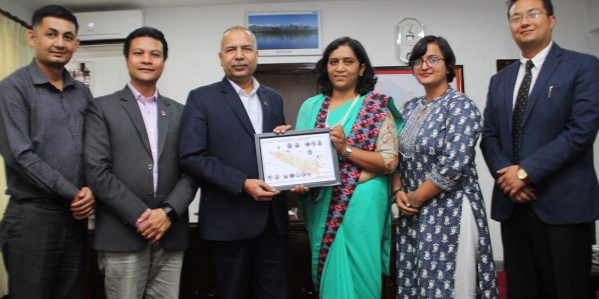 विवेकशील साझाले उपराष्ट्रपतिलाई बुझायो सुगौली सन्धिअघिको नक्सा