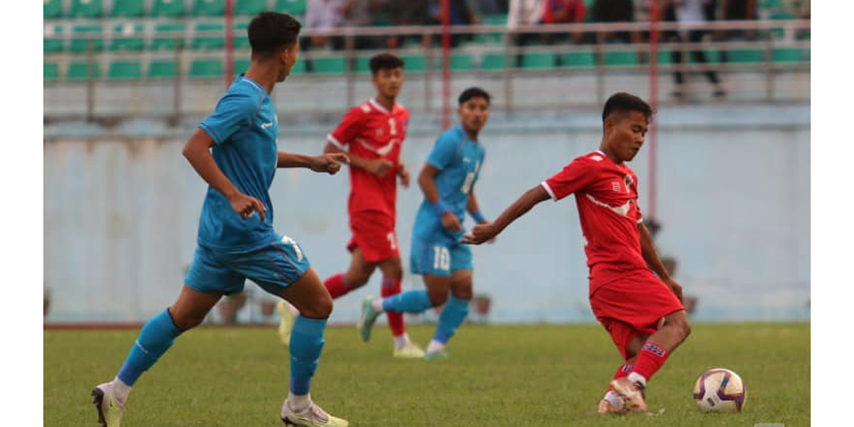 साफ यू-१९ च्याम्पियनसिपमा नेपाल पराजित, फाइनलमा भारत र पाकिस्तान खेल्ने