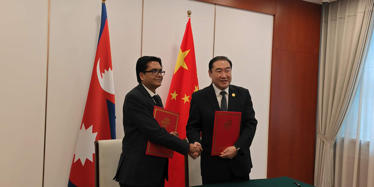 नेपाल–चीन व्यवसाय परिषद् स्थापना हुने
