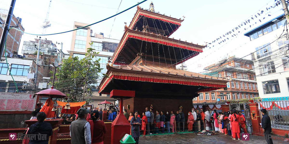 नवरात्रको अन्तिम दिन अर्थात सिद्धिदात्रीको पूजा गरिँदै