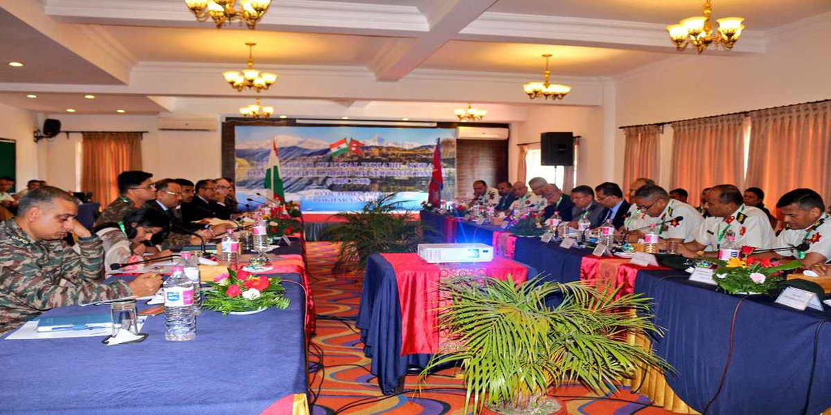 सुरक्षासम्बन्धी भारत-नेपाल द्विपक्षीय परामर्श समूहको बैठक सम्पन्न