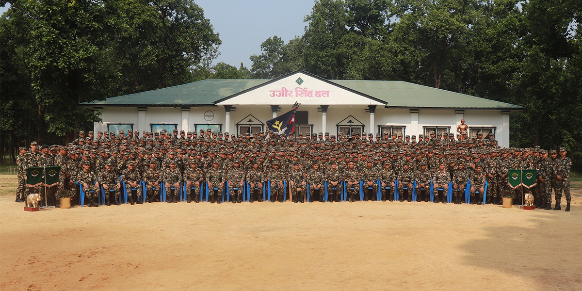 संयुक्त अभ्यासका लागि नेपाली सैनिक टोली भारत प्रस्थान