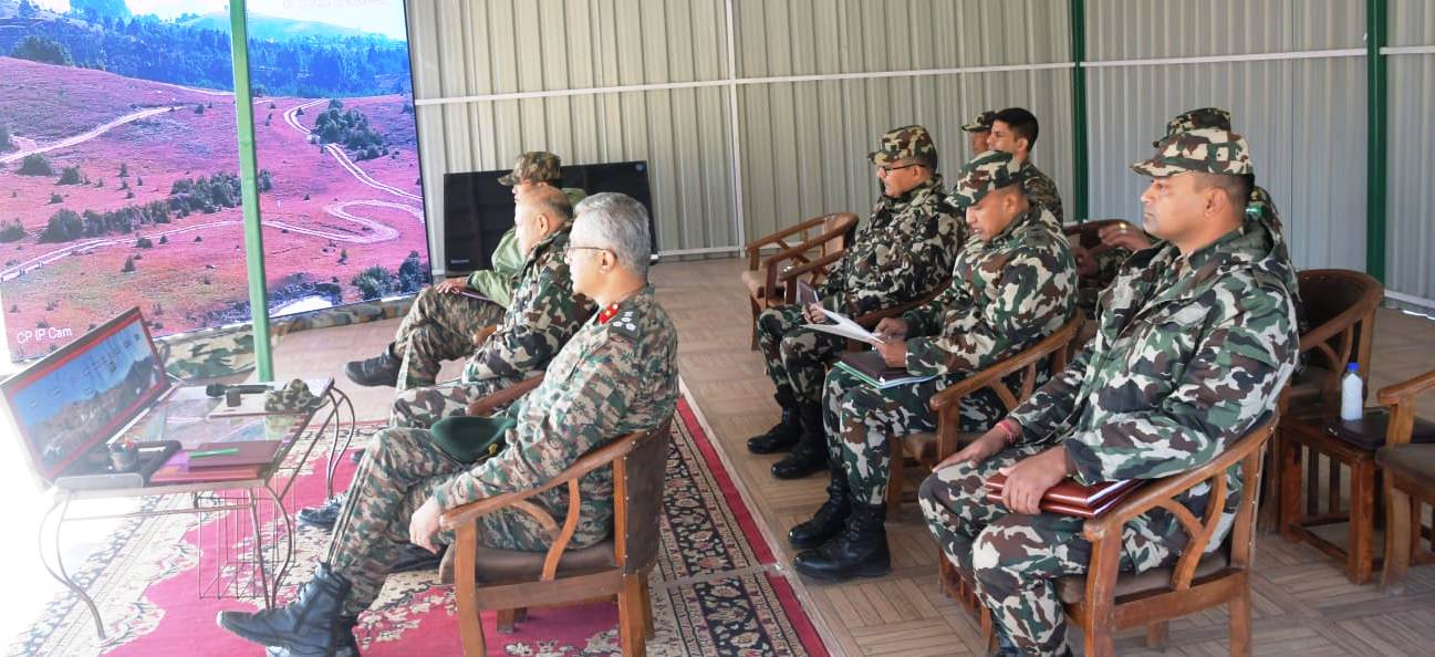 सकियो नेपाल र भारतको संयुक्त सैन्य अभ्यास