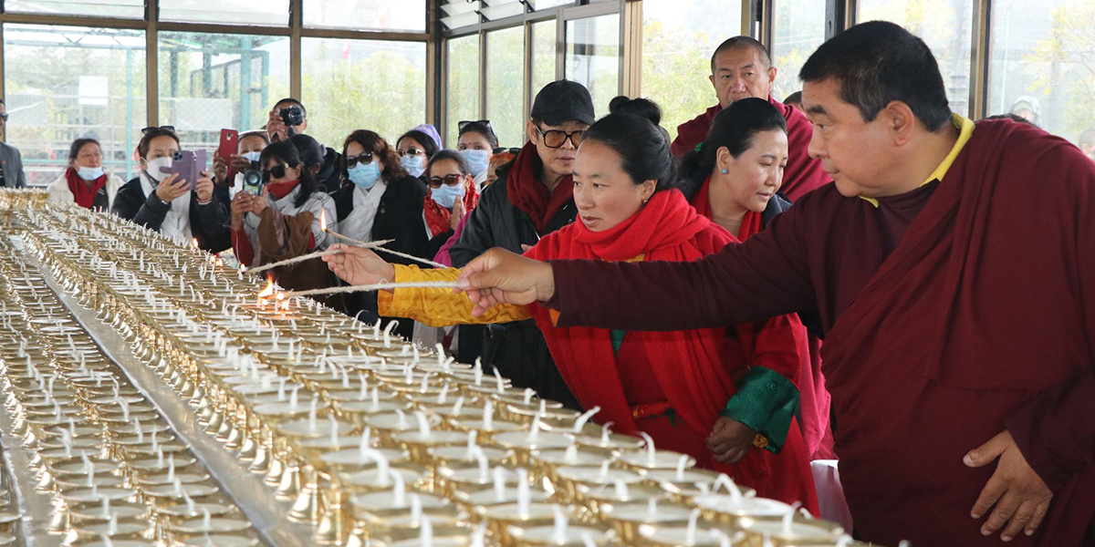 लुम्बिनीमा दैनिक एक लाखसम्म दीप प्रज्वलन स्थल स्थापना