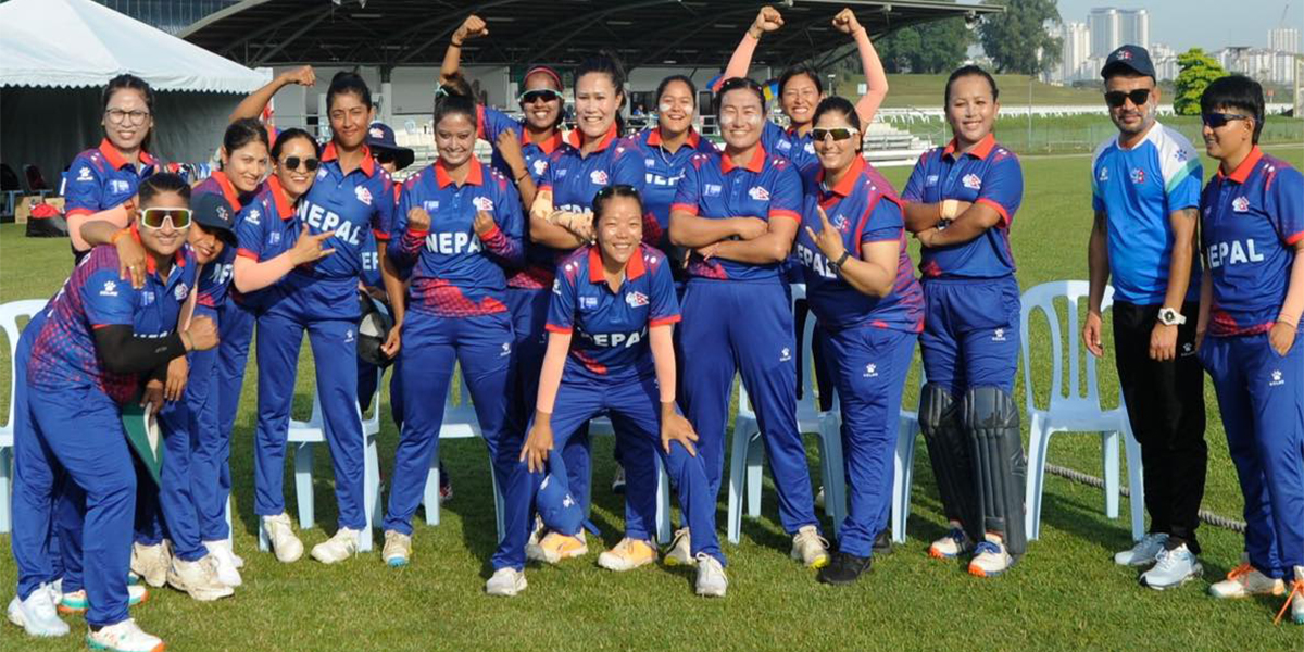 एसीसी वुमन्स प्रिमियर कप क्रिकेटमा नेपालको विजयी सुरुवात
