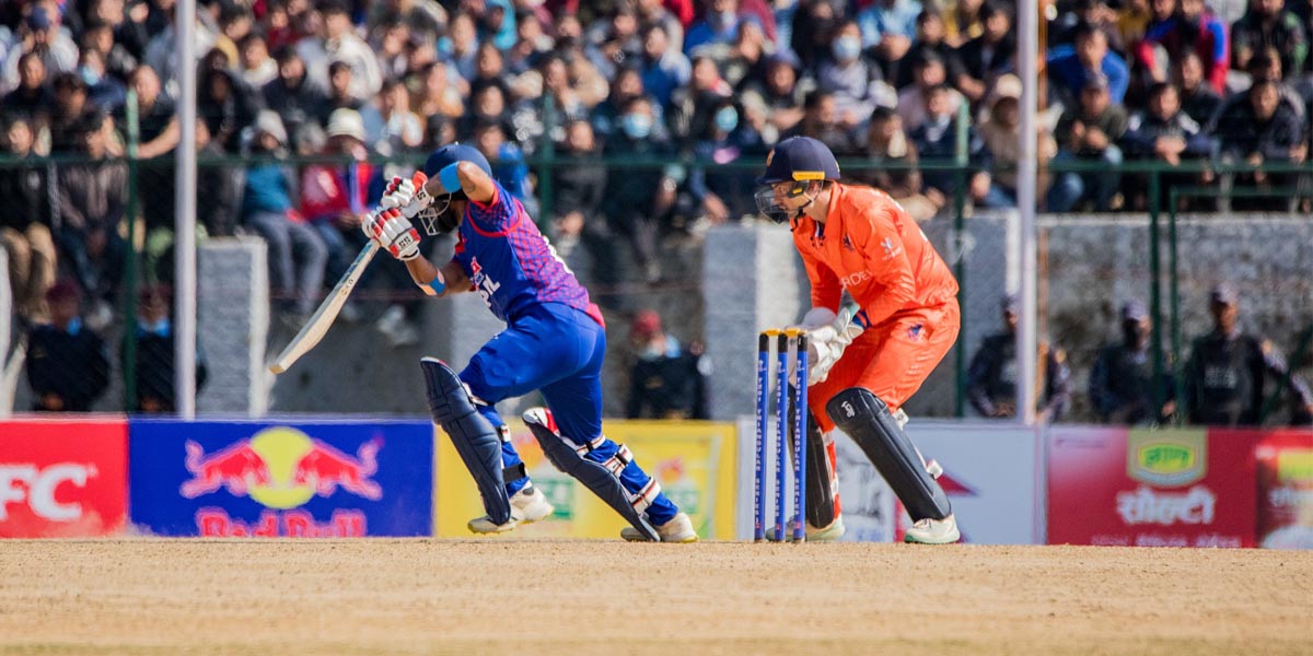 त्रिदेशीय टी-२० शृंखला : नेदरल्यान्ड्सलाई हराउनै पर्ने दबाबमा नेपाल