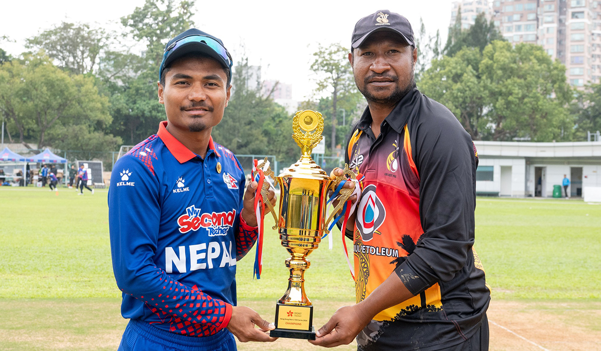 त्रिदेशीय शृंखलाको फाइनलमा पीएनजीविरुद्ध नेपालले सुरुवाती फिल्डिङ गर्दै
