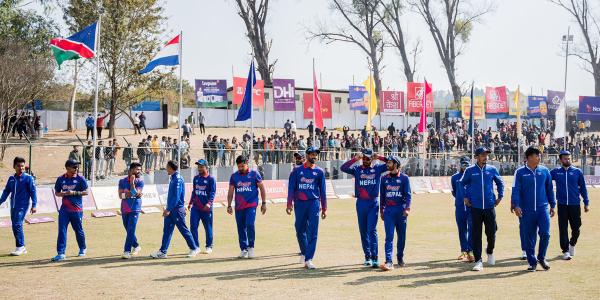 टी-२० श्रृंखला : आज नेपाल र नामिबियाबीच खेल हुँदै