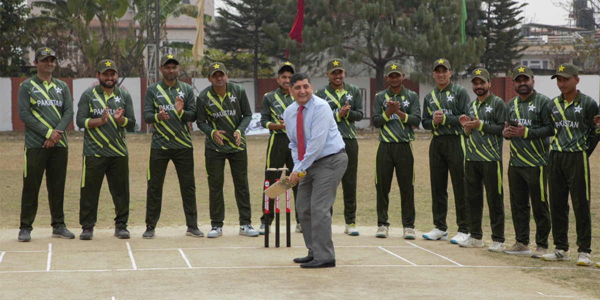 नेपाल-पाकिस्तान मैत्रीपूर्ण टी-२० क्रिकेट सुरु [तस्बिरहरू]