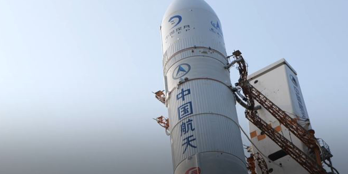 चन्द्रमाको अनुसन्धानका लागि चाङ ई-६ प्रक्षेपण गर्दै चीन