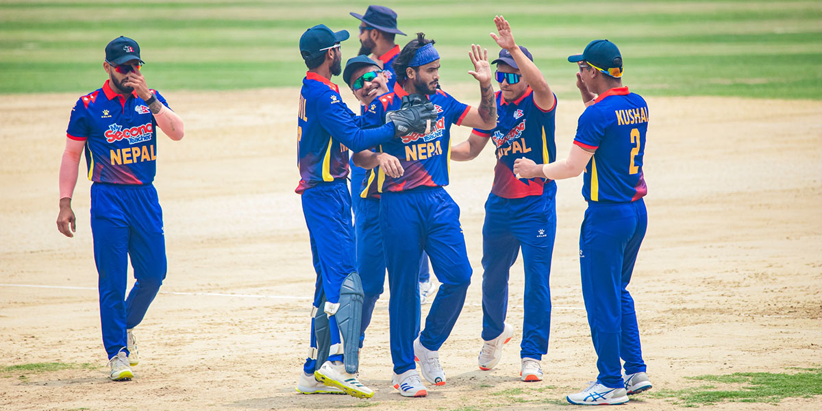 टी-२० श्रृंखलाको पहिलो खेलमा नेपालद्वारा वेस्टइन्डिज पराजित