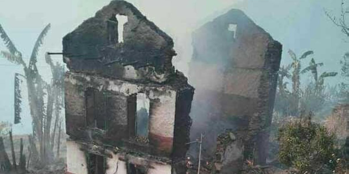 आगलागीबाट ७९ घर जले, एक जनाको मृत्यु