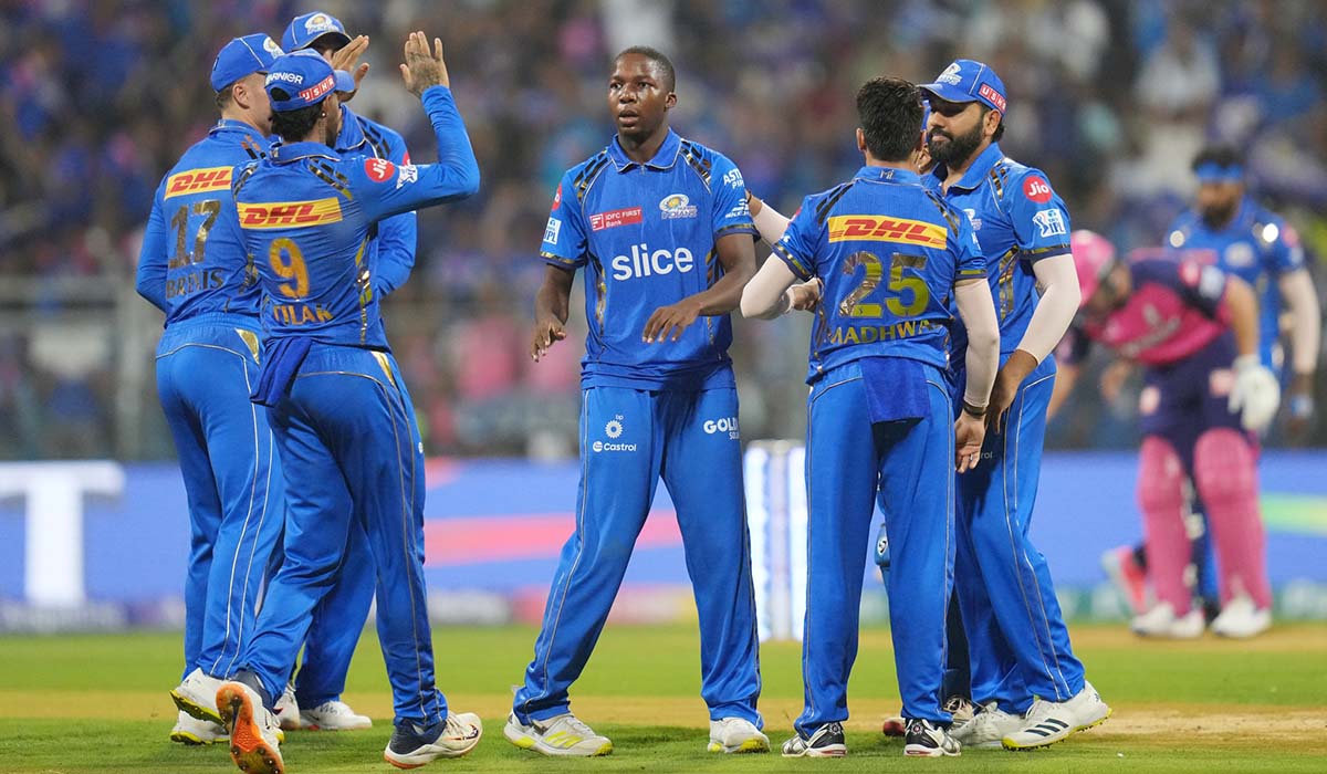 आईपीएल : कप्तान फेरेको मुम्बईको लगातार हार, राजस्थान शीर्षमा