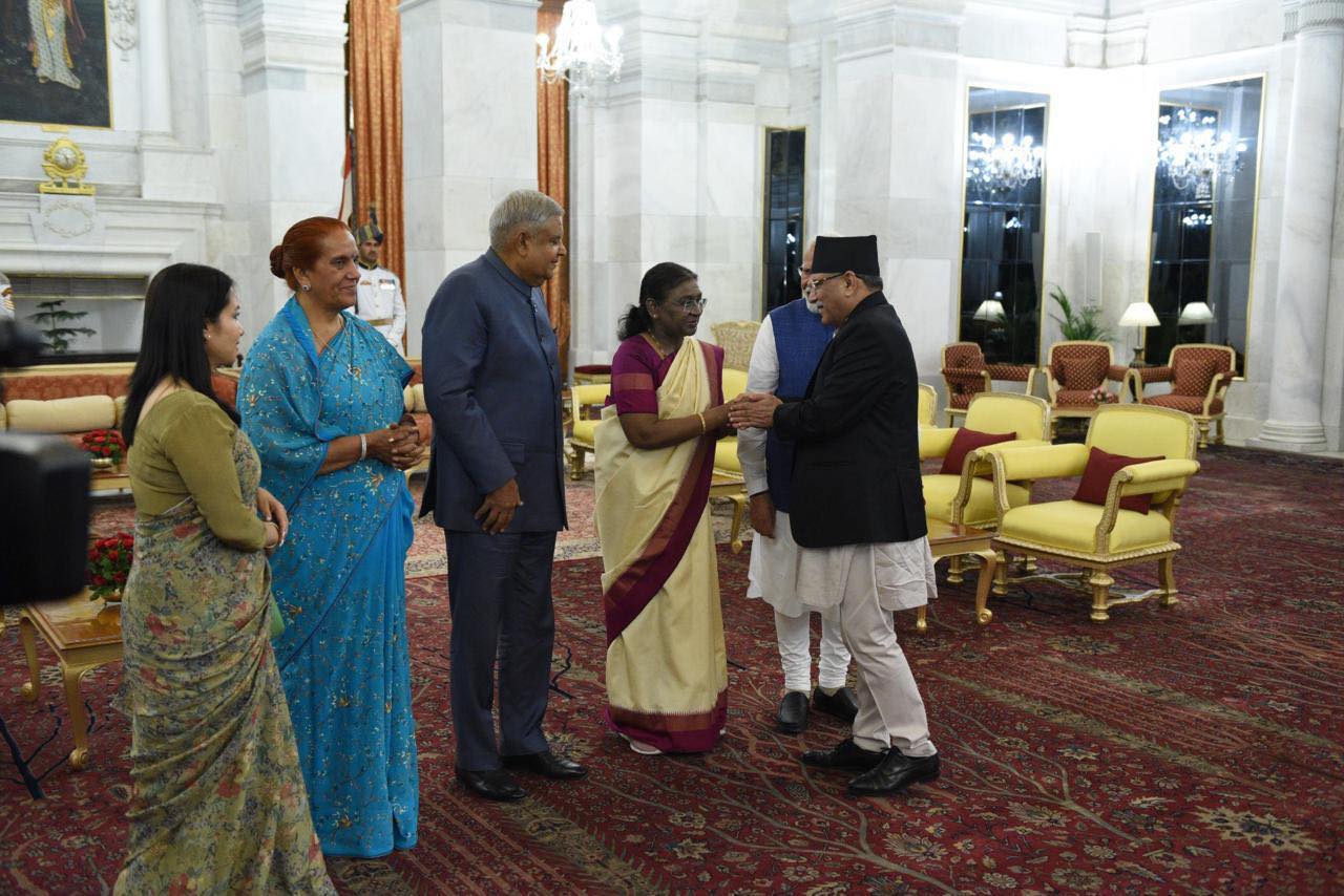 यस्तो रह्यो प्रधानमन्त्री प्रचण्डको भारत भ्रमणको भेटघाट