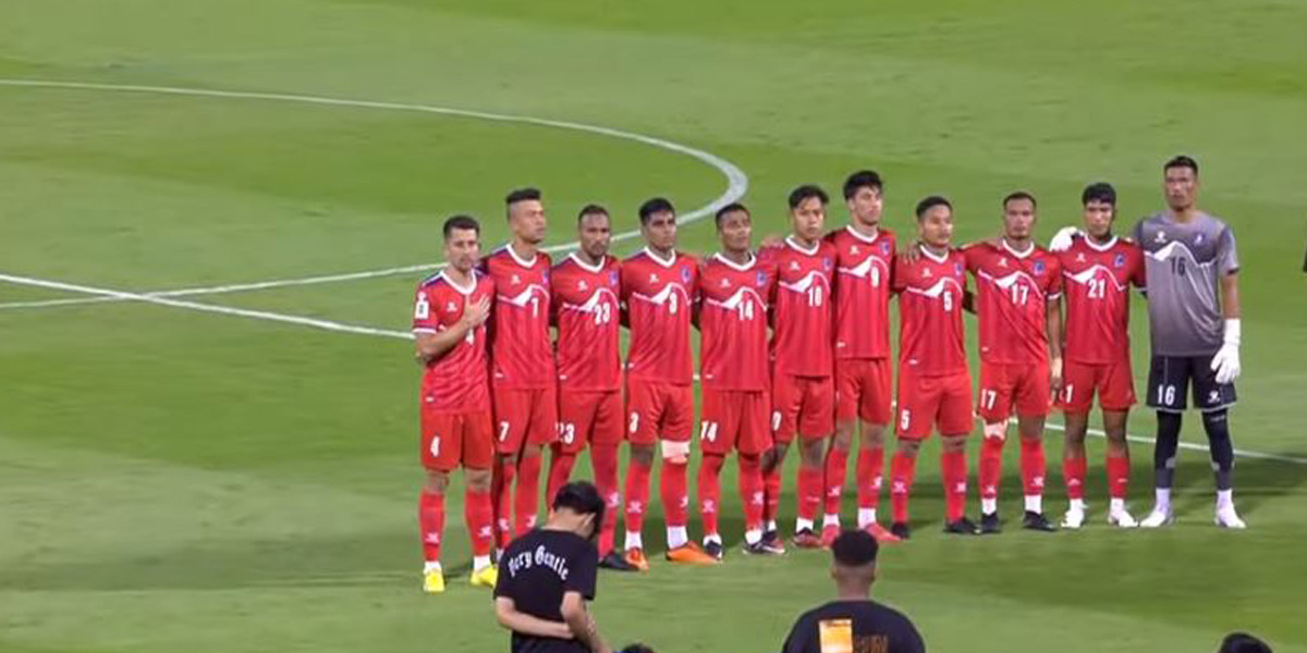 यूएईसँग नेपाल ४-० ले पराजित