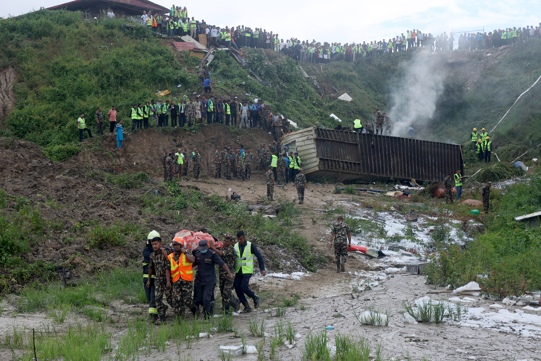 विमान दुर्घटना : १२ वटा शवको पोस्टमार्टम सकियो