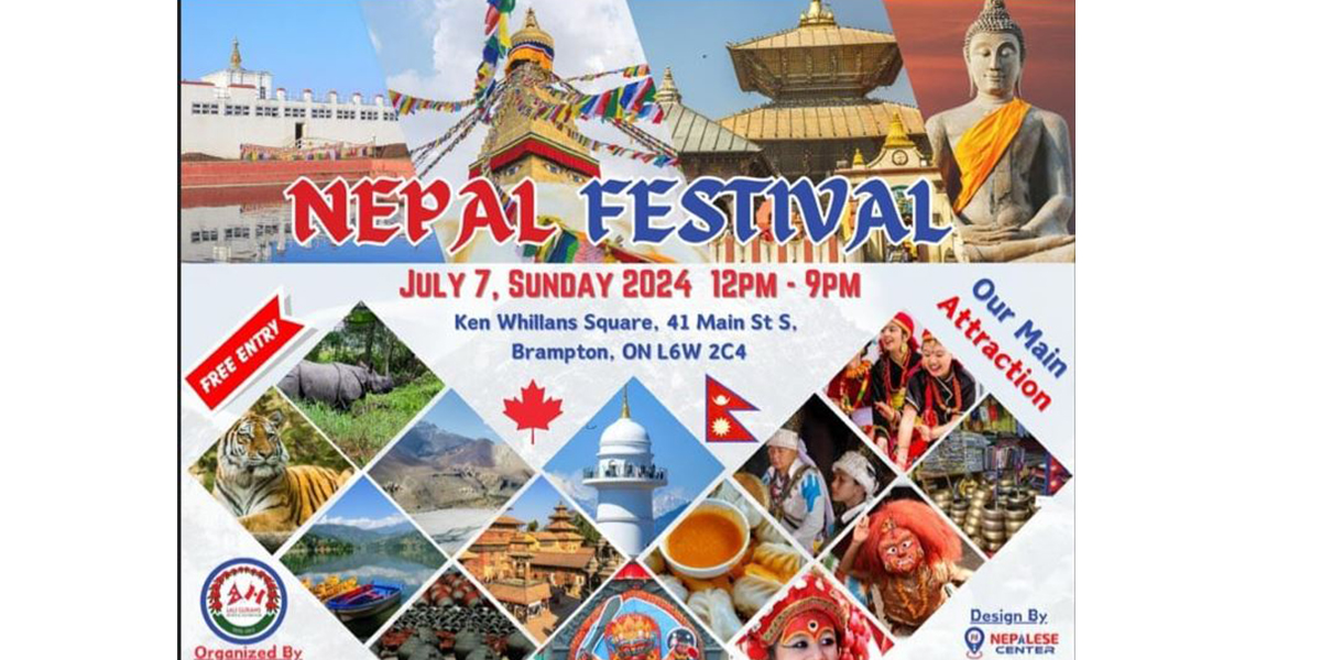 क्यानाडामा ‘नेपाल फेस्टिभल २०२४’ हुँदै