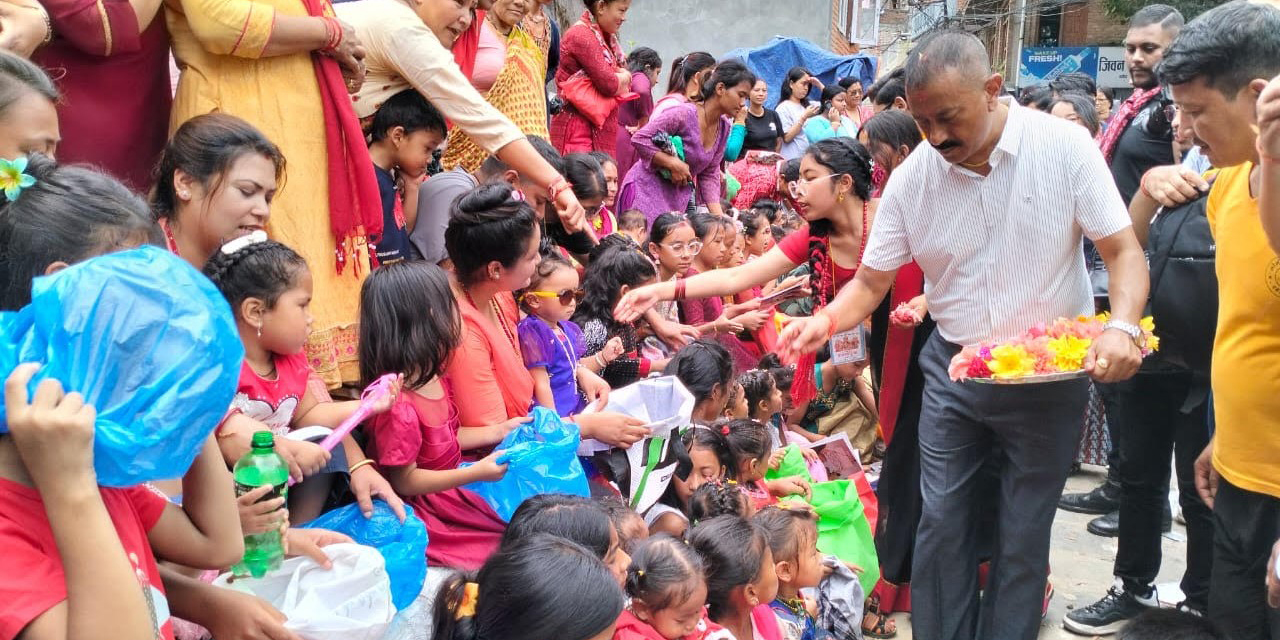 काभ्रेमा पुजिए १० हजार कन्या