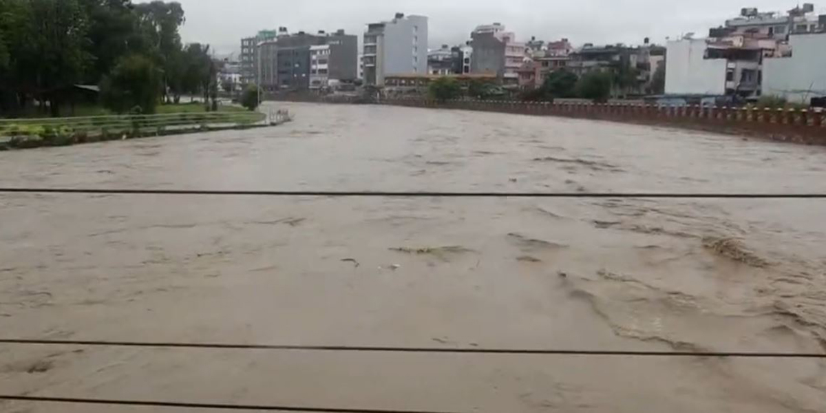 बागमतीमा जलसतह बढ्यो, सतर्क रहन अनुरोध